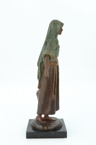 Sculpture  - The water carrier by Demetre Chiparus