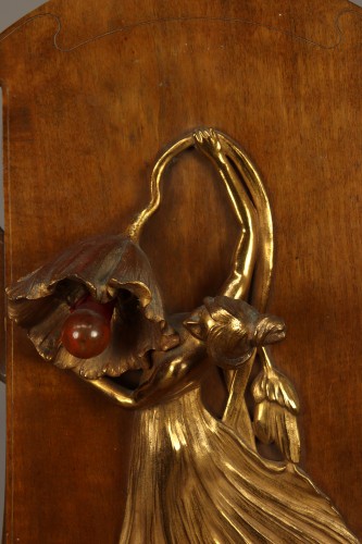 Art nouveau - Applique murale par Auguste Eugène Rubin (1841-1909)