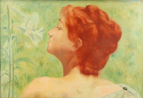 Lysiane par Gustave-Max Stevens ( 1871-1946)