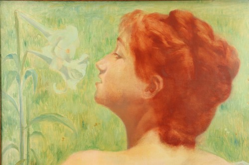 XXe siècle - Lysiane par Gustave-Max Stevens ( 1871-1946)