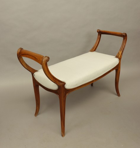 Sièges Canapé & Mobilier de Salon - Banquette Art nouveau estampillée La Ruche