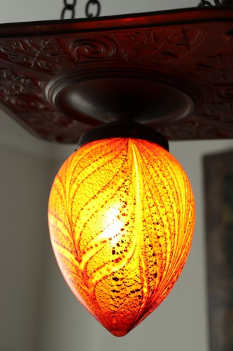 Art nouveau - Suspension par Léon Jallot