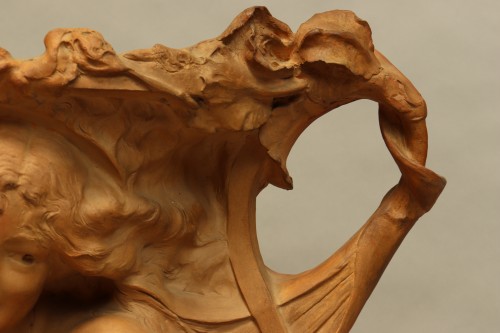 Decorative Objects  - Terracotta vase by Paul François Berthoud (1870-1930)