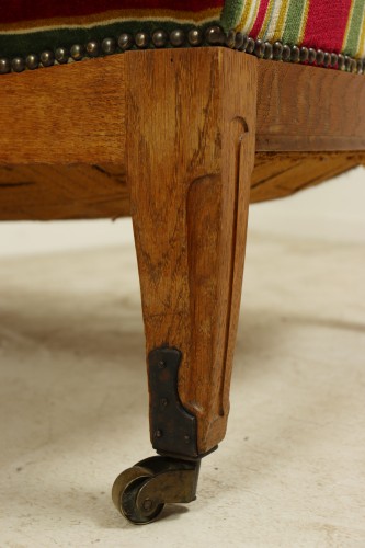 Art nouveau - Paire de fauteuils par Gustave Serrurier-Bovy (1858-1910)