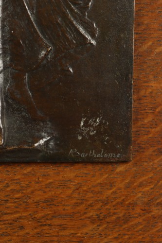 Antiquités - Allegory of Surgery and Aviation by Albert Bartholomé
