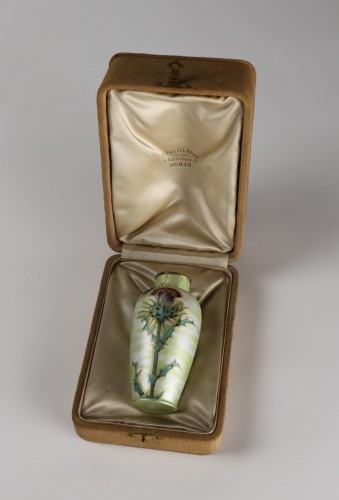 Antiquités - Eugène Feuillâtre (1870-1916) - Vase au chardon