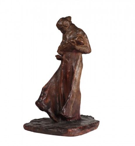 The beggar, terracotta - Carl Milles (1875-1955)