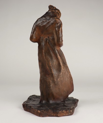 20th century - The beggar, terracotta - Carl Milles (1875-1955)