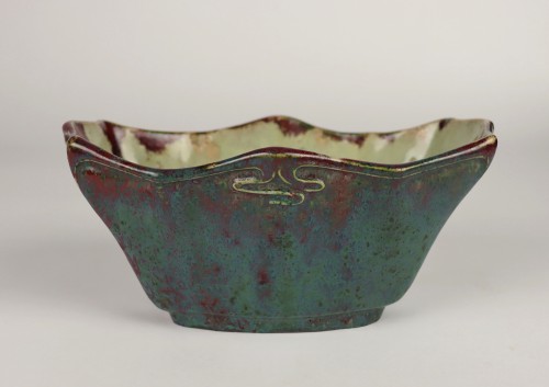 Porcelain & Faience  - Sandstone vase by Pierre-Adrien Dalpayrat and Maurice Dufrêne