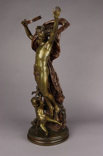 Antiquités - Le génie de la danse par Jean-Baptiste Carpeaux (1827-1875)