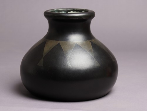 Enamelled vase by Jean Luce (1895-1964) - Art Déco