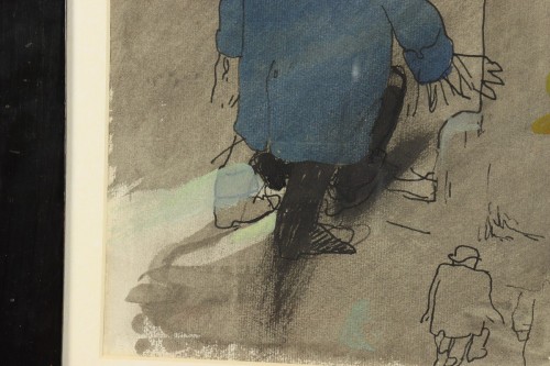 The client by Charles Martin (1884-1934) - Art nouveau