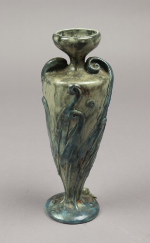 Louis Majorelle et Mougin Nancy - Scolopendre vase - Porcelain & Faience Style Art nouveau