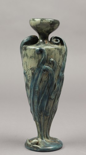 Louis Majorelle et Mougin Nancy - Vase scolopendre  - Art Revival