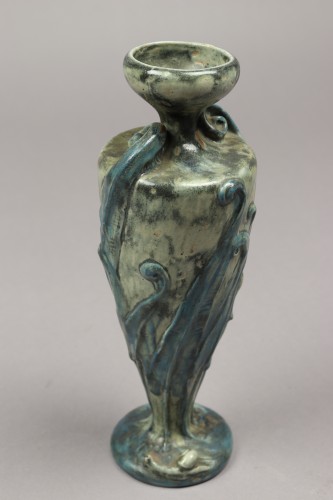 Antiquités - Louis Majorelle et Mougin Nancy - Scolopendre vase