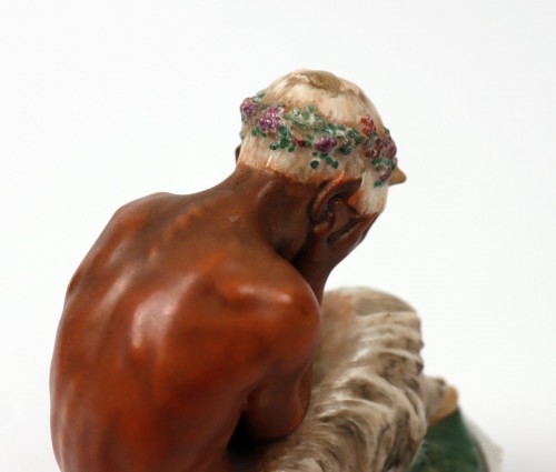 Antiquités - Weeping faun - Gerhard Henning (1880-1967) for Royal Copenhagen