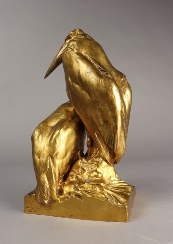 Marabou storks  - Josuë Dupon (1864-1935) - 