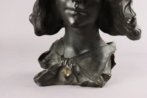 Bust of a young lady - Pierre-Félix Fix-Masseau (1869-1937) - 