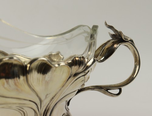 20th century - Silver planter by the Gratchev&#039;s brothers
