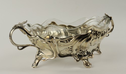 Art nouveau - Silver planter by the Gratchev&#039;s brothers