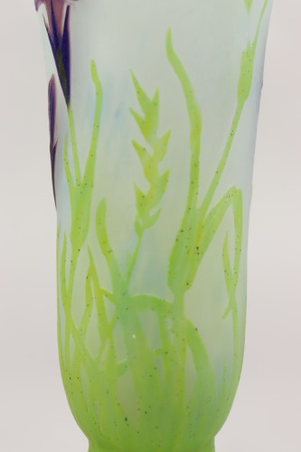 Daum - Vase aux gentianes, 1912 - Art nouveau