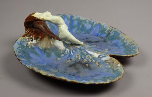 Céramiques, Porcelaines  - Vide-poches p- Joseph Mougin (1876-1937)