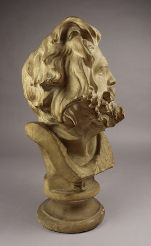 Sculpture  - Le guerrier gaulois, épreuve en plâtre - François Rude (1784-1855)