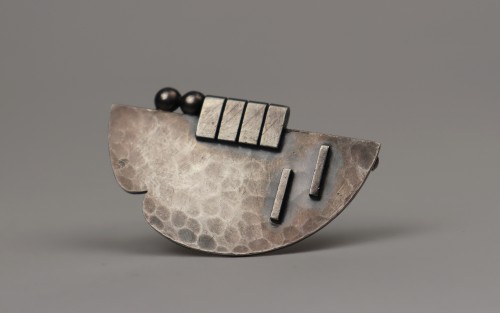 Silver brooch - Jean Després (1889-1980) - Antique Jewellery Style Art Déco