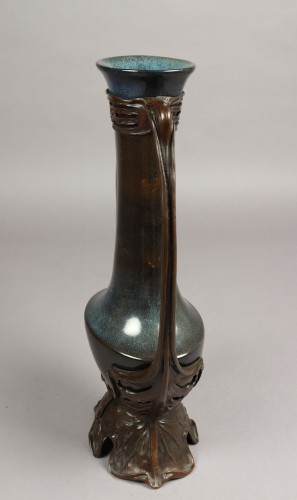 Vase  - Otto Eckmann (1865-1902) - Céramiques, Porcelaines Style Art nouveau