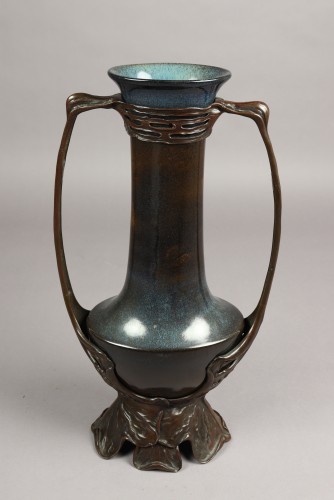 Céramiques, Porcelaines  - Vase  - Otto Eckmann (1865-1902)