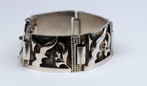 Bracelet en argent - Jean Després (1889-1980) - Art Revival