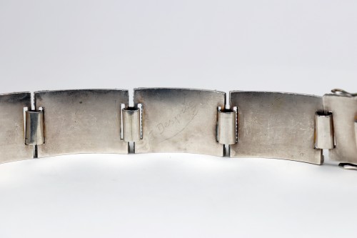 Bracelet en argent - Jean Després (1889-1980) - Art Déco