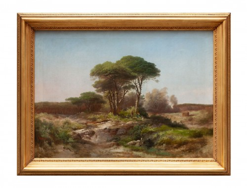 Henry Markò (1855-1921) Ligurian pine forest