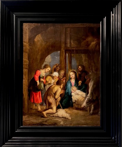 Victor Wolfvoet le Jeune  (1612 – 1652) - Adoration of the Shepherds 