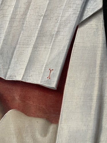 Antiquités - Portrait of a nun in payer - 16th century old master