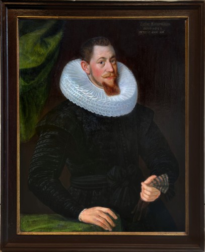 Portrait de Caspar Roemerskirchen de 1628, attribué à Gottfried de Wedig - Tableaux et dessins Style 