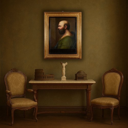 18th century - Portrait of Socrates, 18th century Roman school