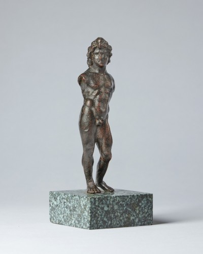 Figure en bronze d'Alexandre, Italie du Nord XVIe siècle - Sculpture Style Renaissance