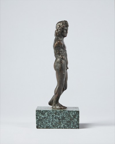 Sculpture Sculpture en Bronze - Figure en bronze d'Alexandre, Italie du Nord XVIe siècle