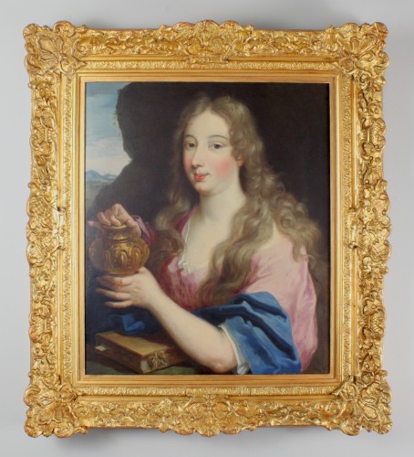 École française du XVIIe siècle, Portrait d'une dame en Madeleine - ArtHistorical