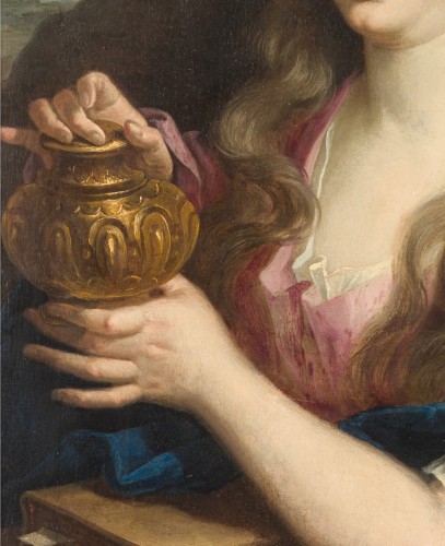 17th Century French School, Portrait of a Lady as the Magdalene - 