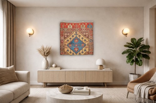 Fragment de tapis de Konya, fin du XVIIIe siècle - 