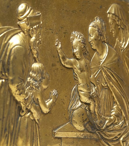Gilt Bronze Relief, French, c.1600, attributed to Barthélemy Prieur - 