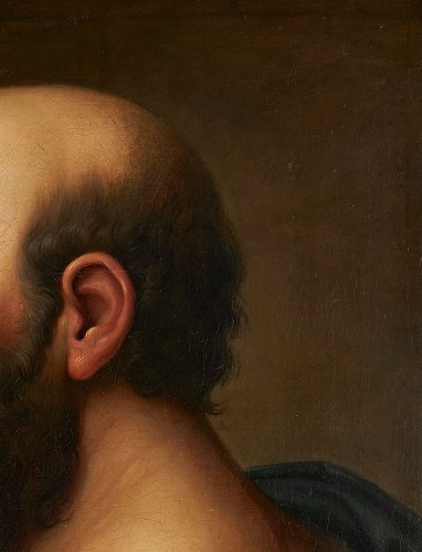 Portrait de Socrate, École romaine du XVIIIe siècle - ArtHistorical