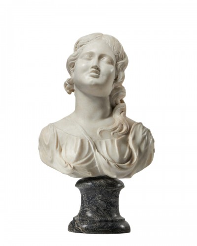 Marble Bust of a Goddess, North Italian circa 1700