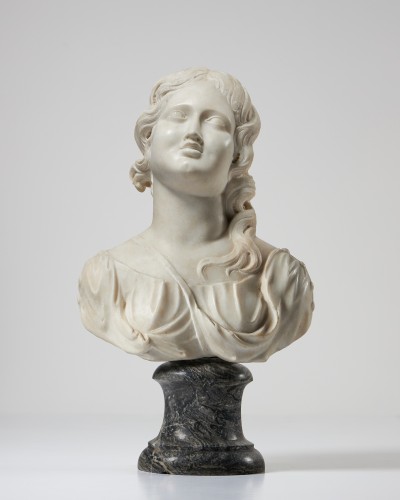 Marble Bust of a Goddess, North Italian circa 1700 - Sculpture Style Louis XIV