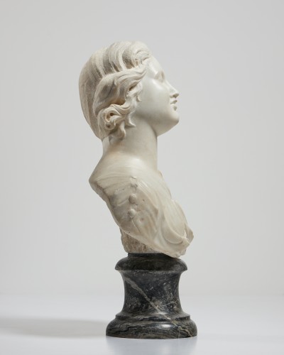 Marble Bust of a Goddess, North Italian circa 1700 - 