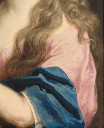 17th Century French School, Portrait of a Lady as the Magdalene - 