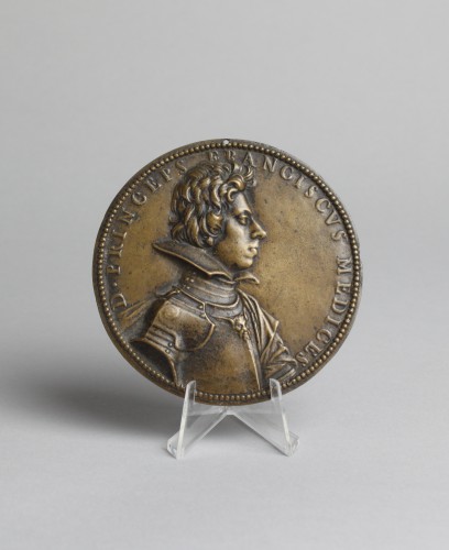 Bronze Medal of Francesco de' Medici, by G. Dupré, 1613 - Collectibles Style Louis XIII