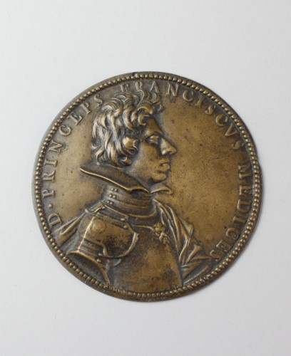 17th century - Bronze Medal of Francesco de' Medici, by G. Dupré, 1613